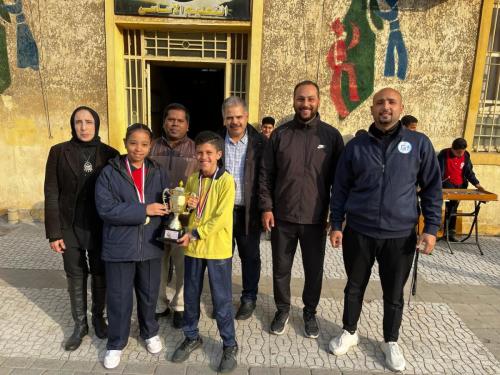 توزيع جوائز و كأس البطولات الرياضية لمسابقات الإمانه العامة للمدارس الكاثوليكية بجمهورية مصر العربية